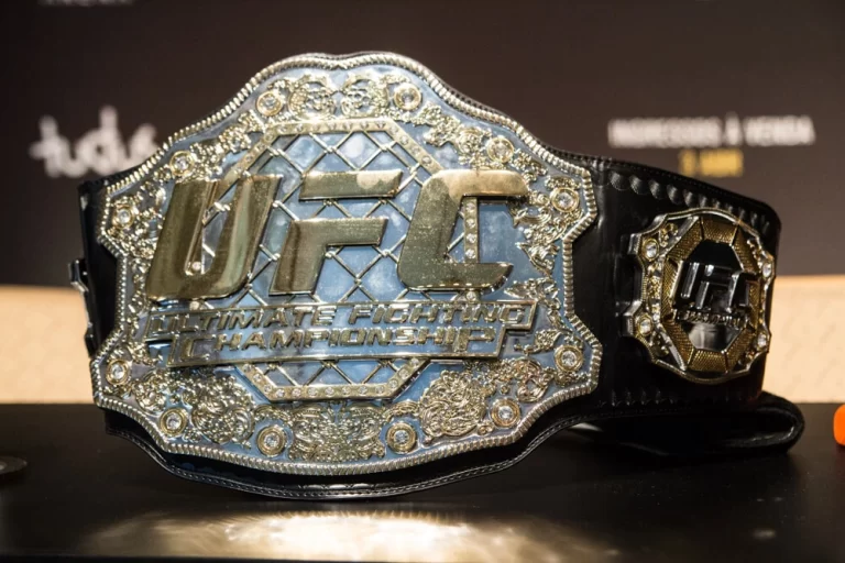 UFC betting online championship belt